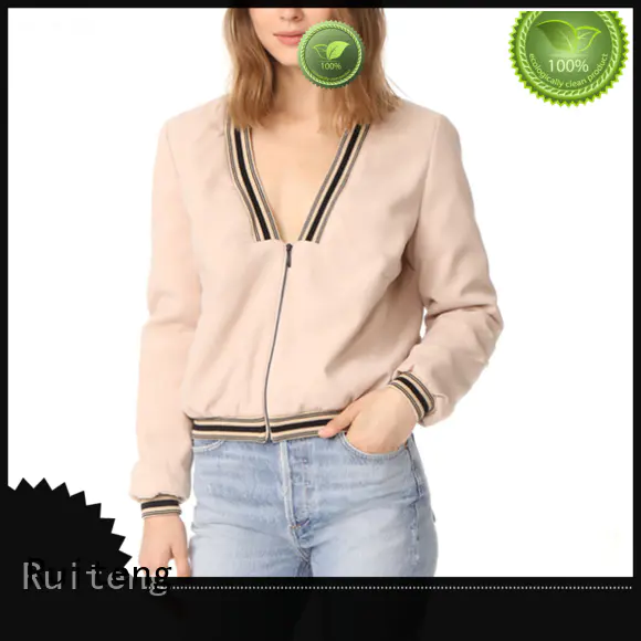 casual fashion Ruiteng Brand ladies casual jackets factory