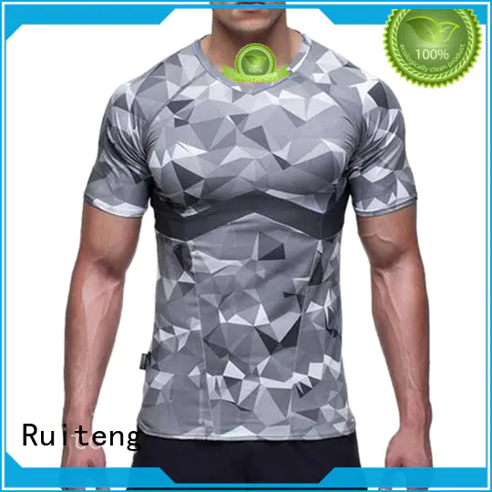 gym short sleeve shirts slim fit ladies for indoor Ruiteng