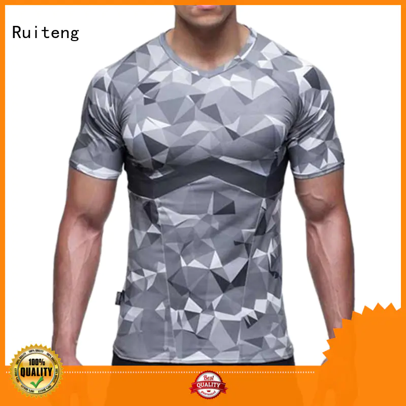 Ruiteng Brand tops polo tee shirts printed factory