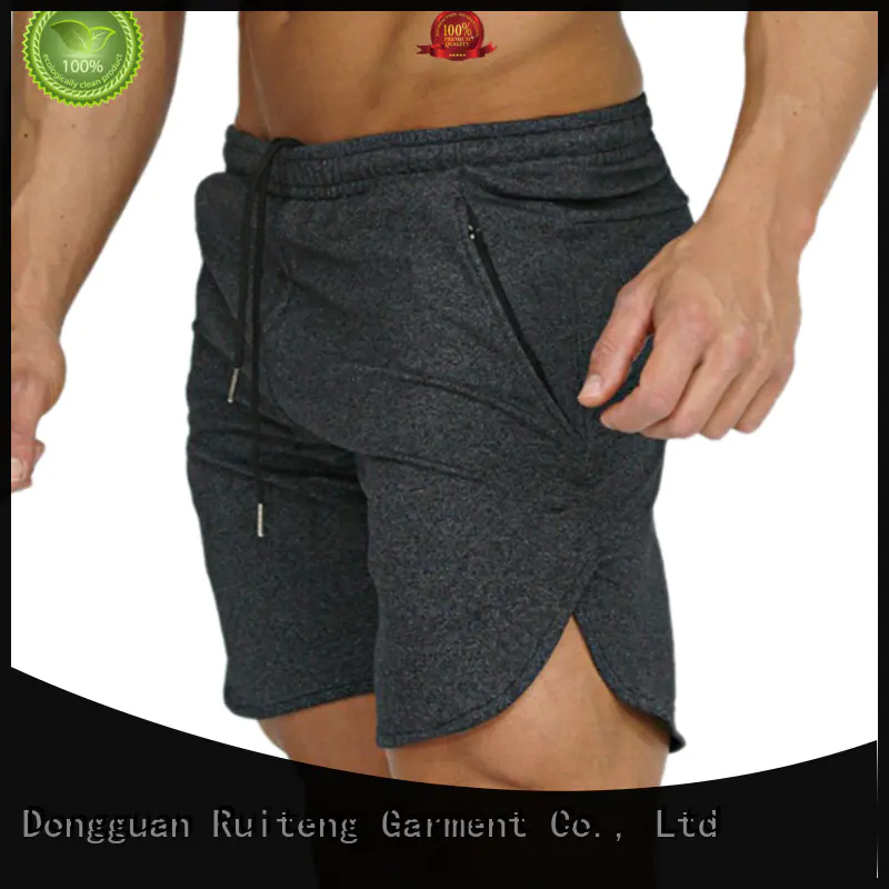 Ruiteng top quality womens high waisted shorts with good price for gym