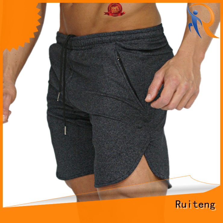Wholesale workout boys compression shorts Ruiteng Brand