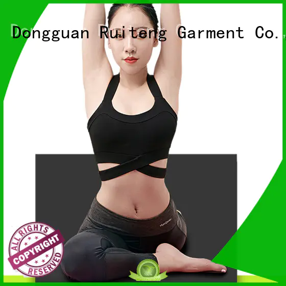 quality stretchy good sports bras color comfortable Ruiteng Brand